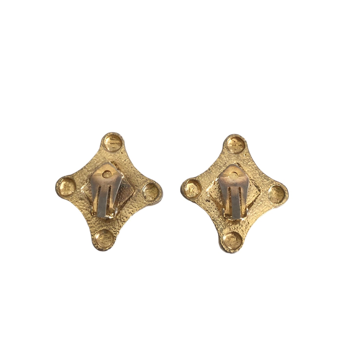 Clip earrings signed "Vendôme"