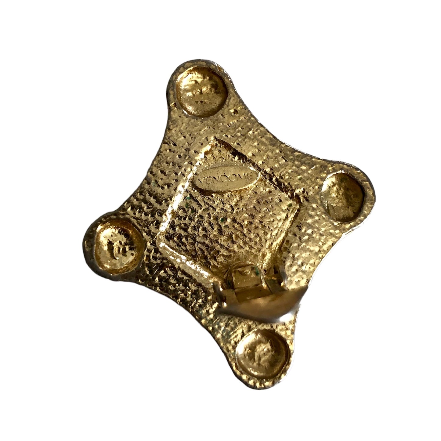 Clip earrings signed "Vendôme"