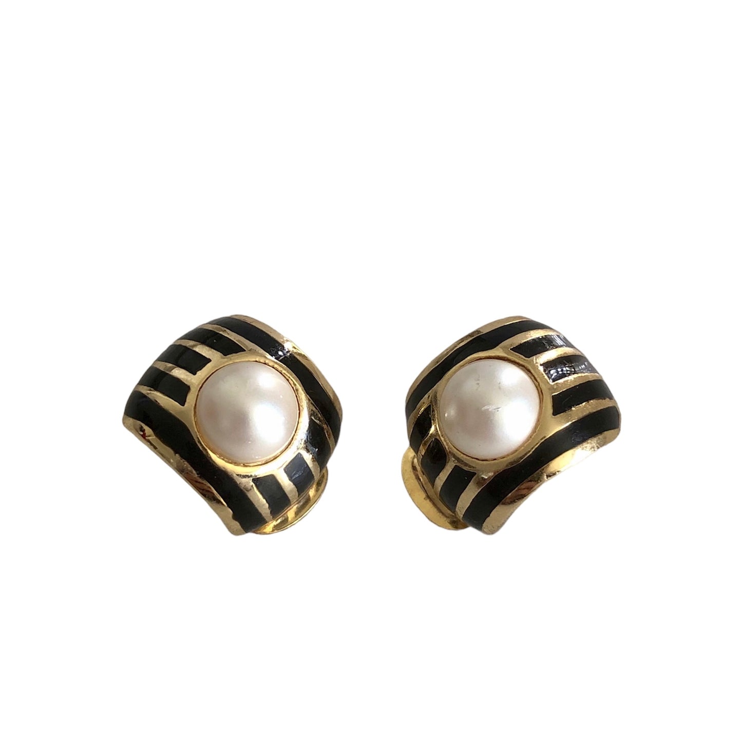 Clip earrings signed "Orena Paris"