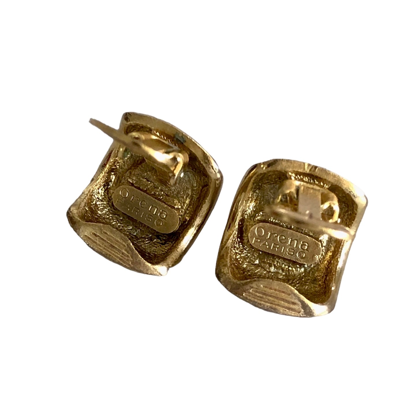 Clip earrings signed "Orena Paris"