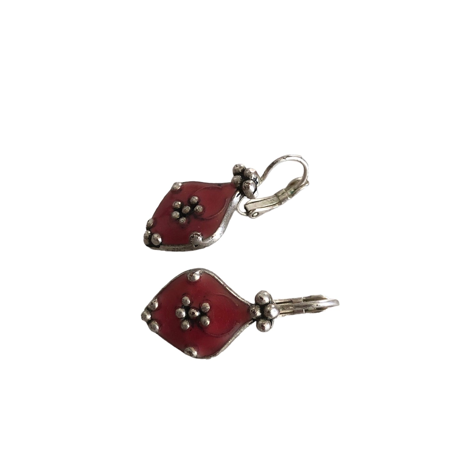 Earrings signed by "Franck Herval"