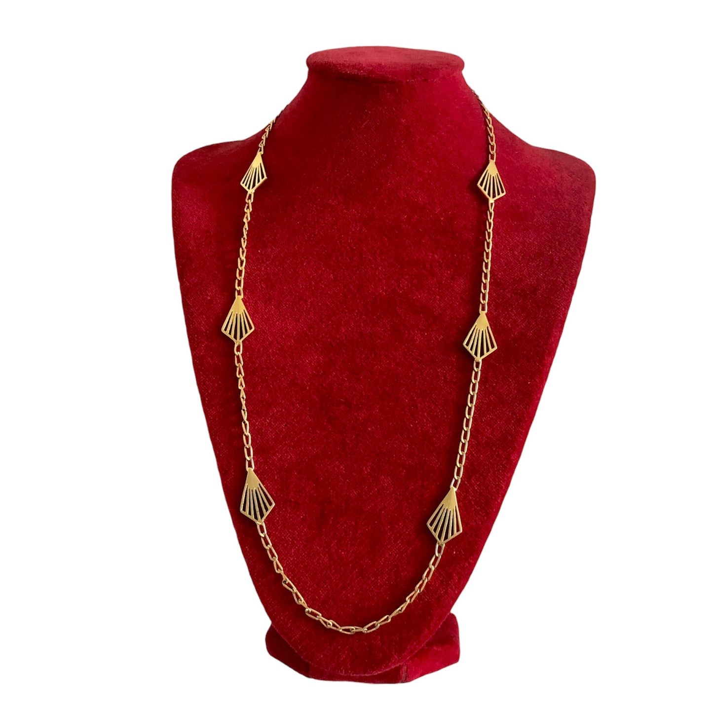 Necklace signed "Lanvin Paris"