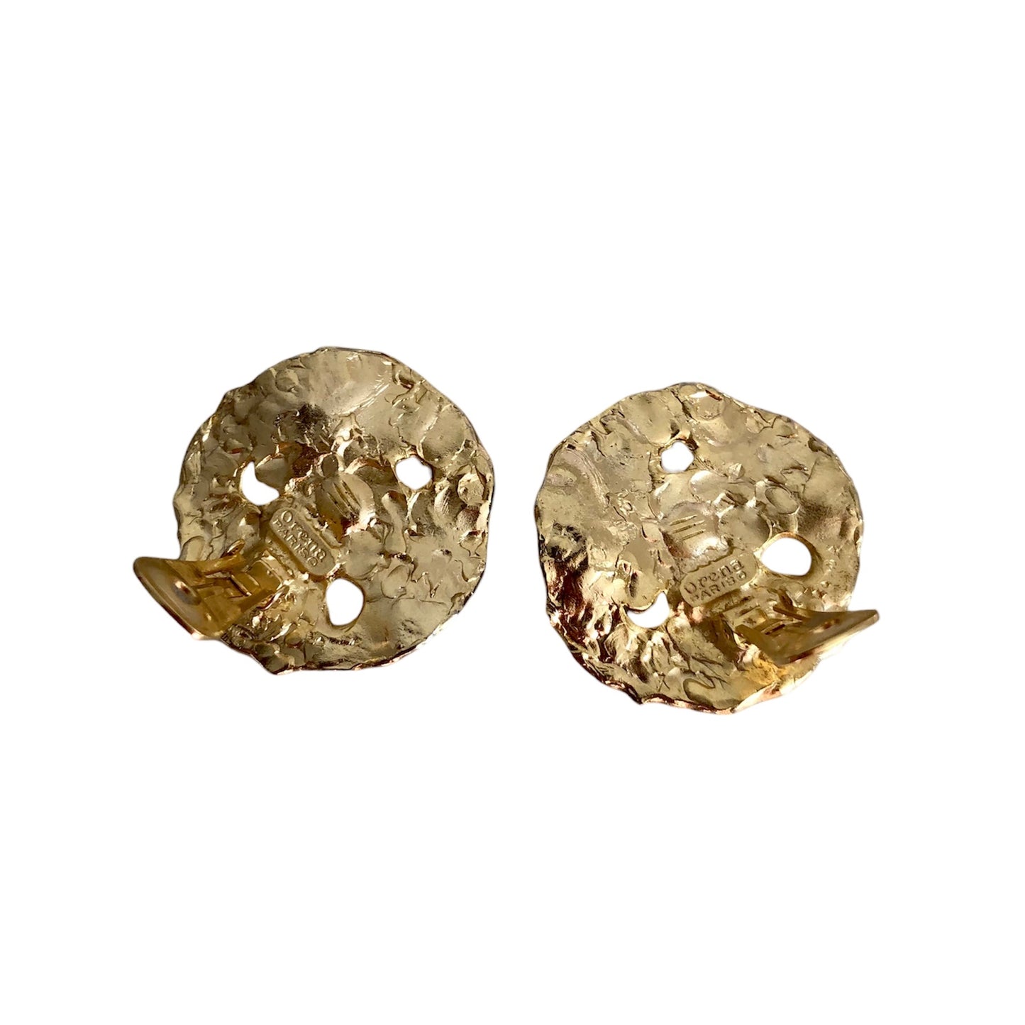 Clip earrings signed "Orena Paris"