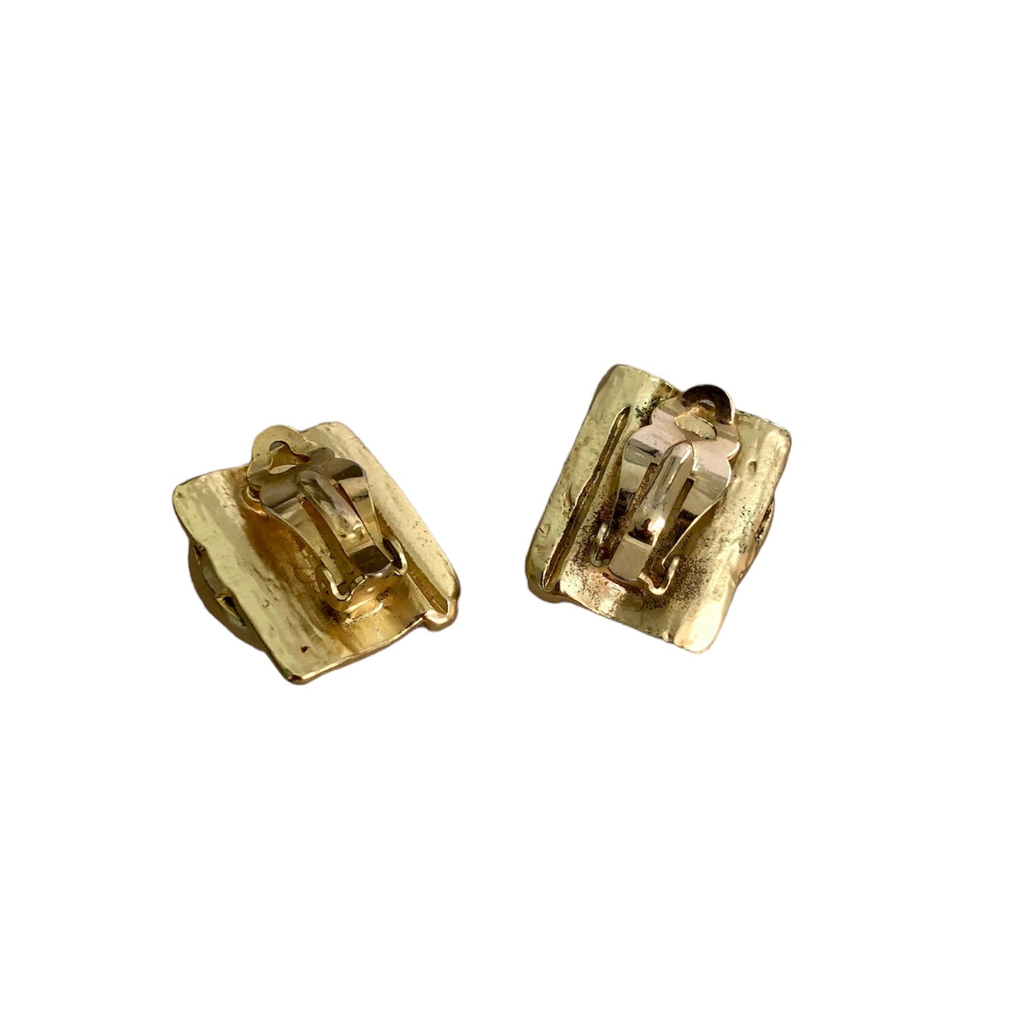 Clip earrings signed "Dolce Vita"