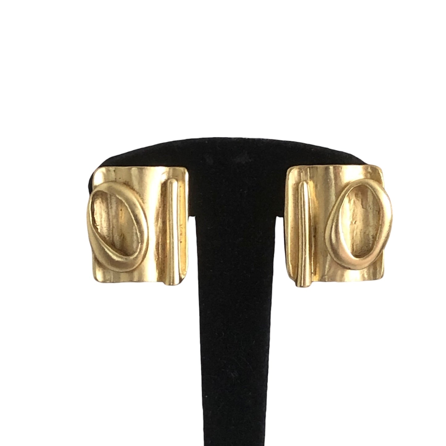 Clip earrings signed "Dolce Vita"