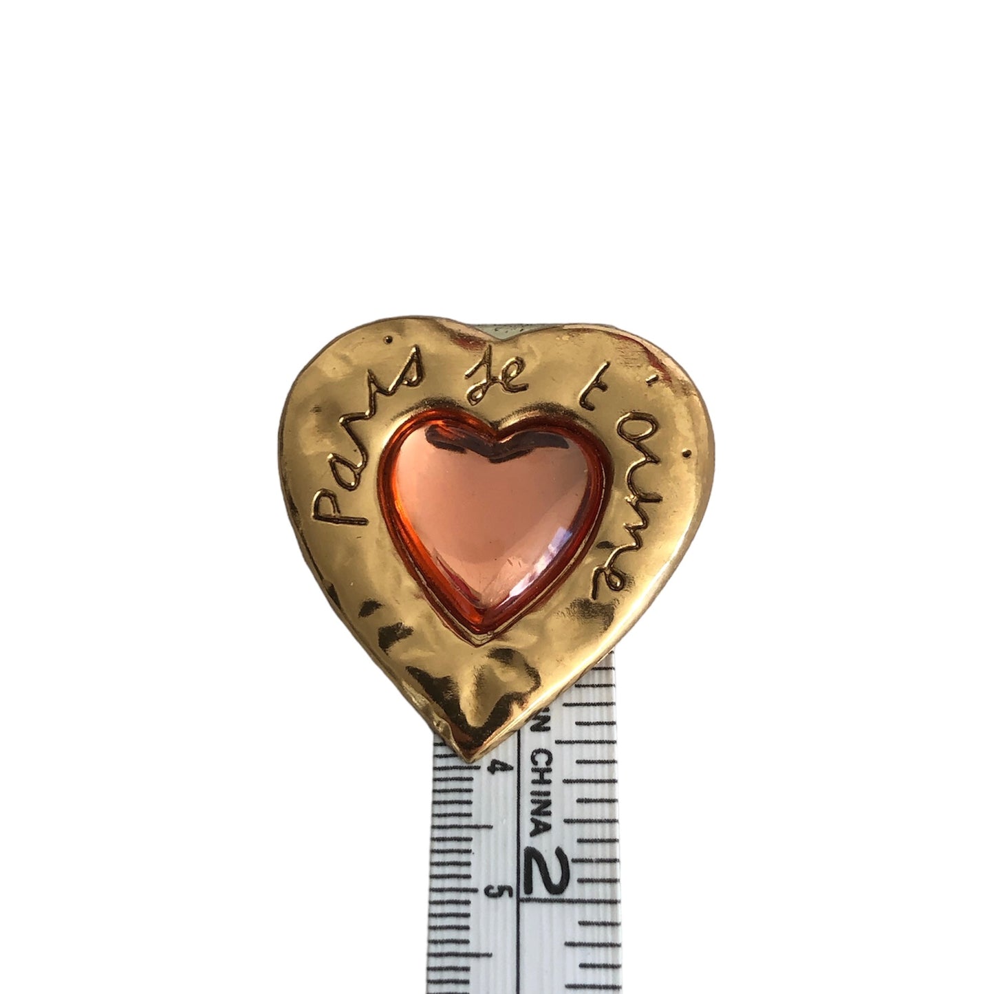 Brooch signed "Yves Saint Laurent"