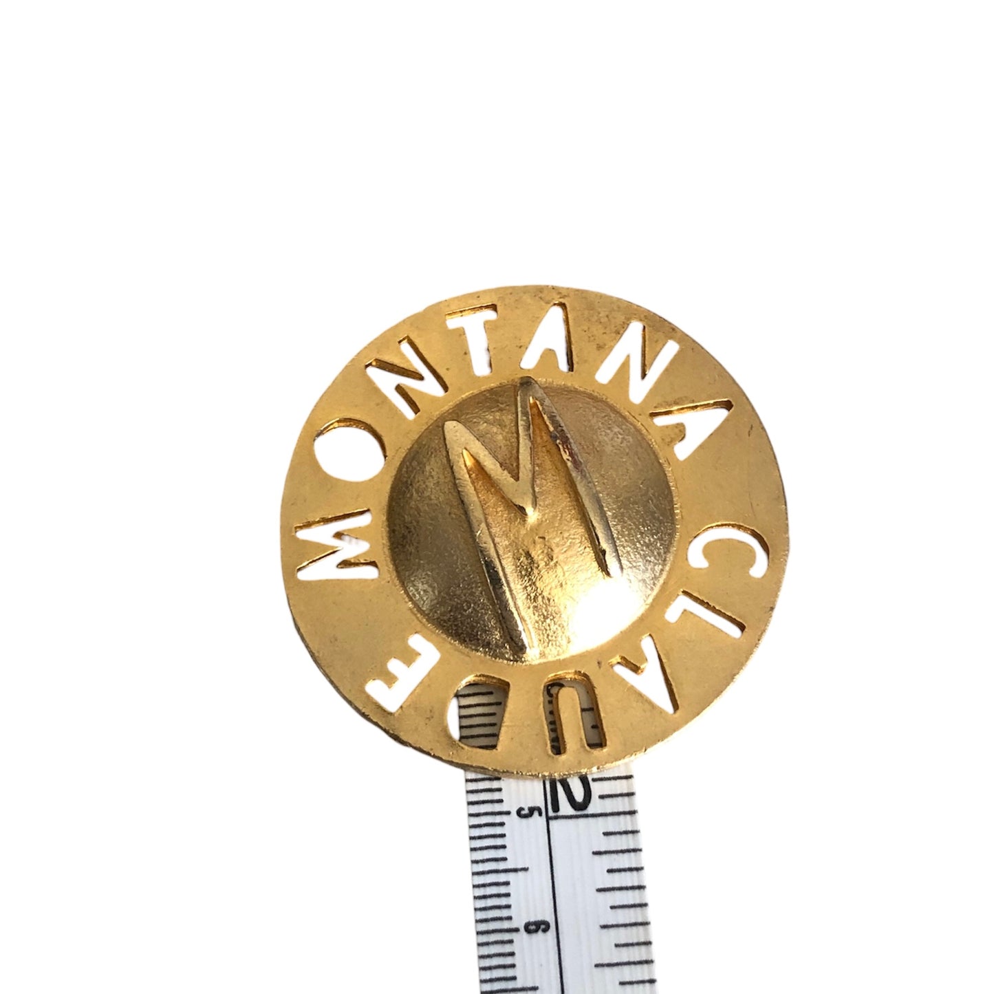 Brooch signed "Claude Montana"