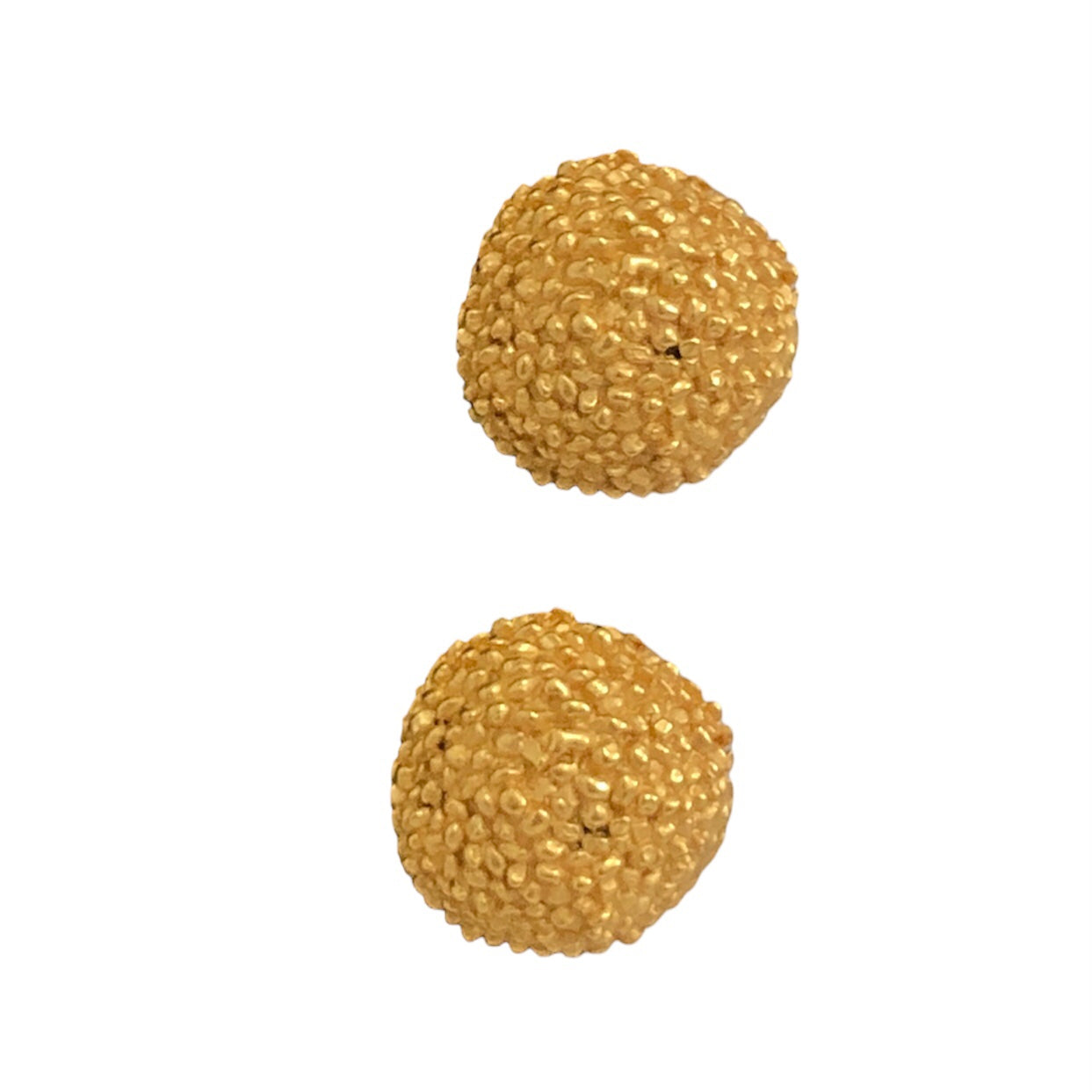 Clip earrings signed "Yves Saint Laurent"