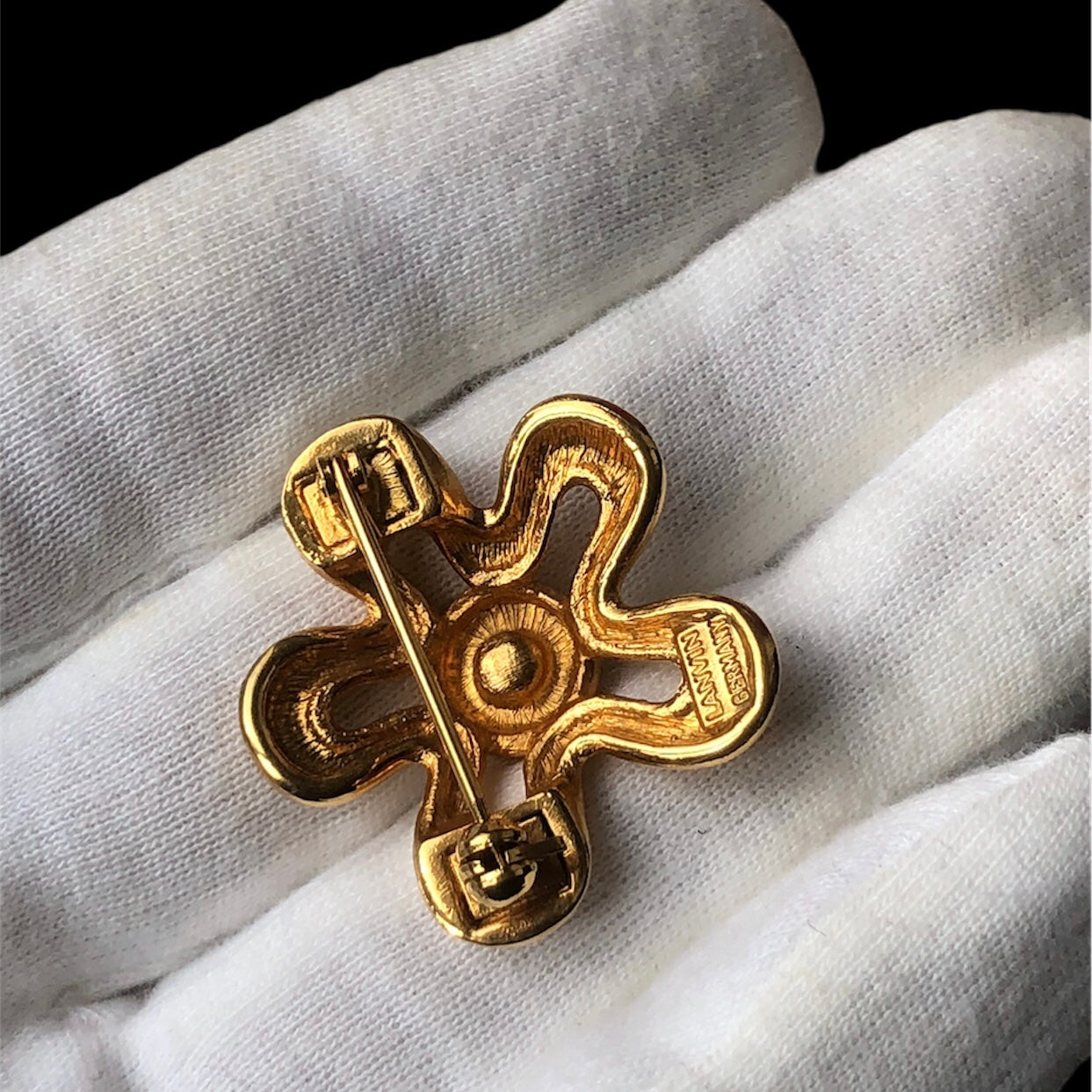 Brooch signed "Lanvin Germany"