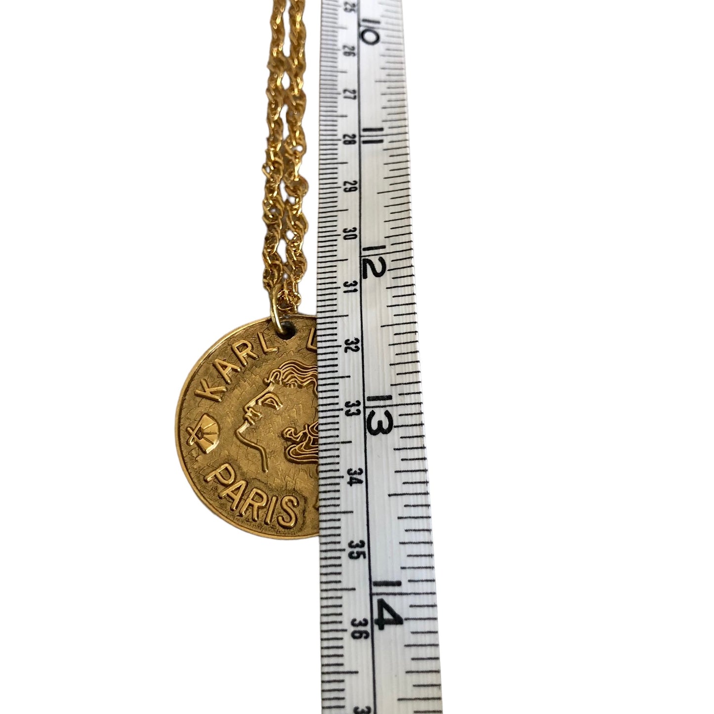 Necklace signed "Karl Lagerfeld"