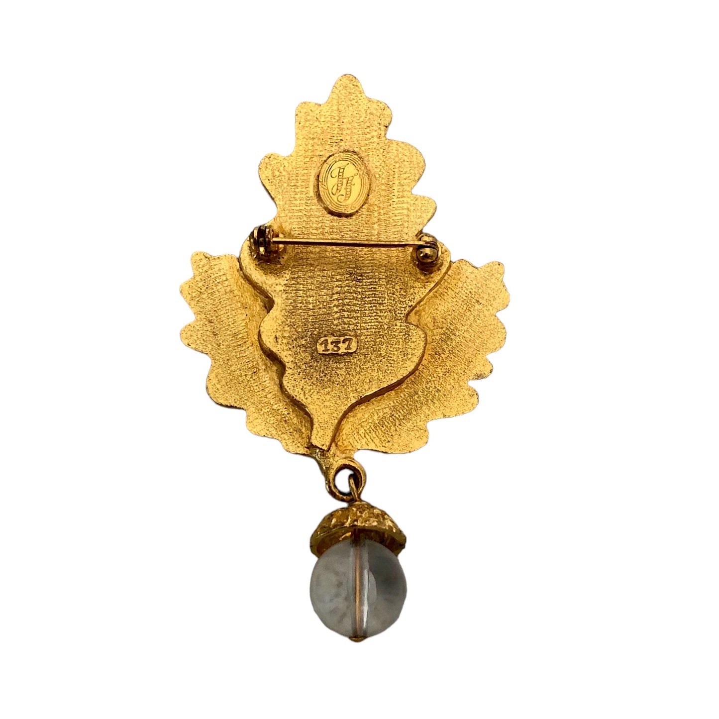 Brooch signed "Inès de la Fressange"
