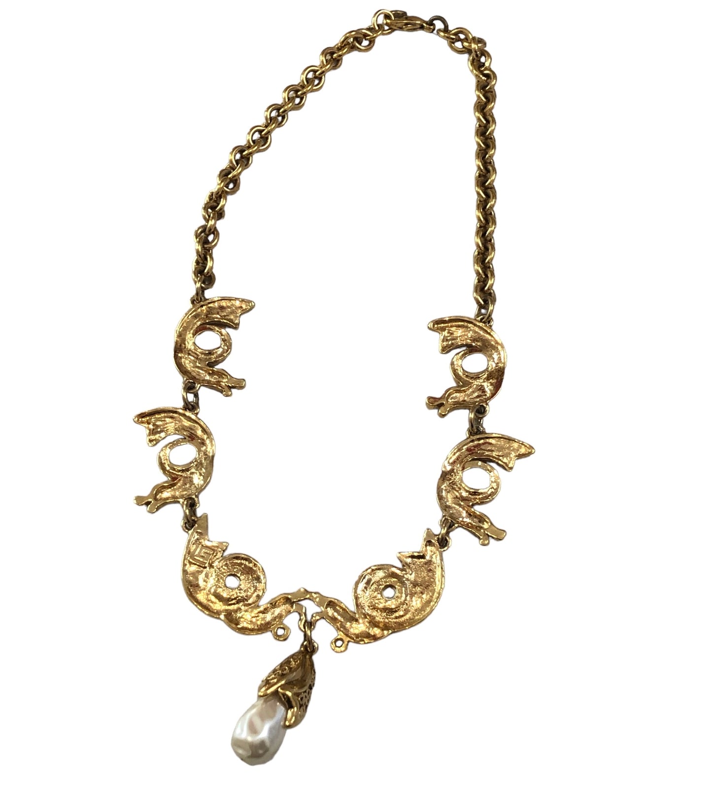 Necklace signed "Guy Laroche"