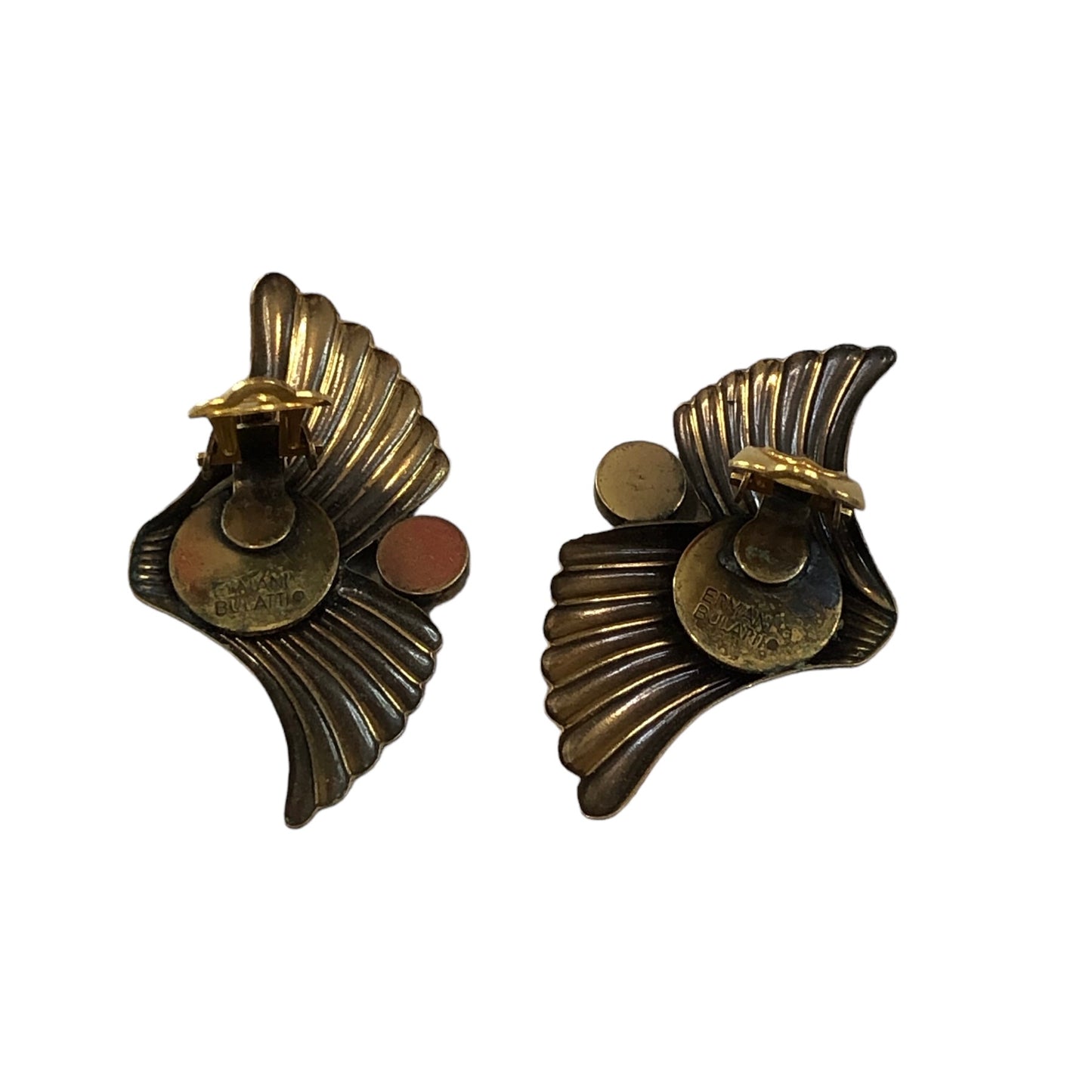 Clip earrings signed "Ermani Bulatti"