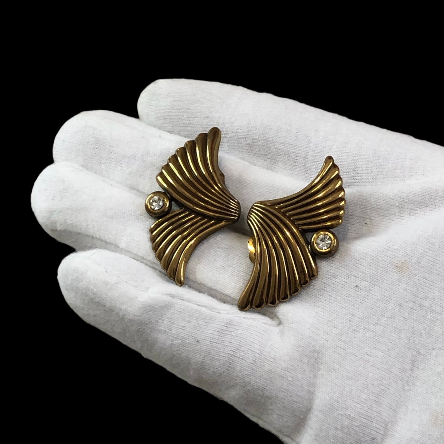 Clip earrings signed "Ermani Bulatti"