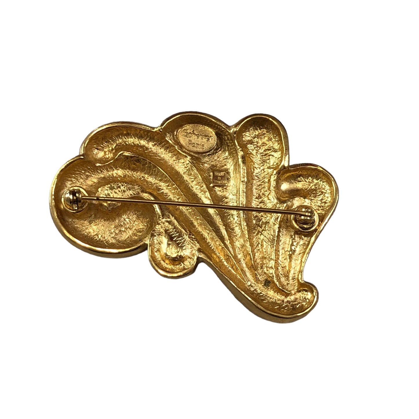 Brooch signed "Scherrer Paris"