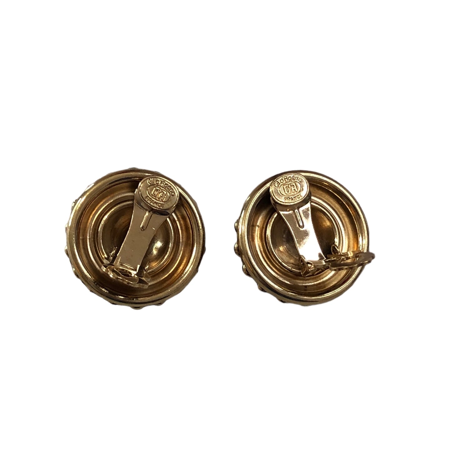 Clip earrings signed "Gil D'Agena"