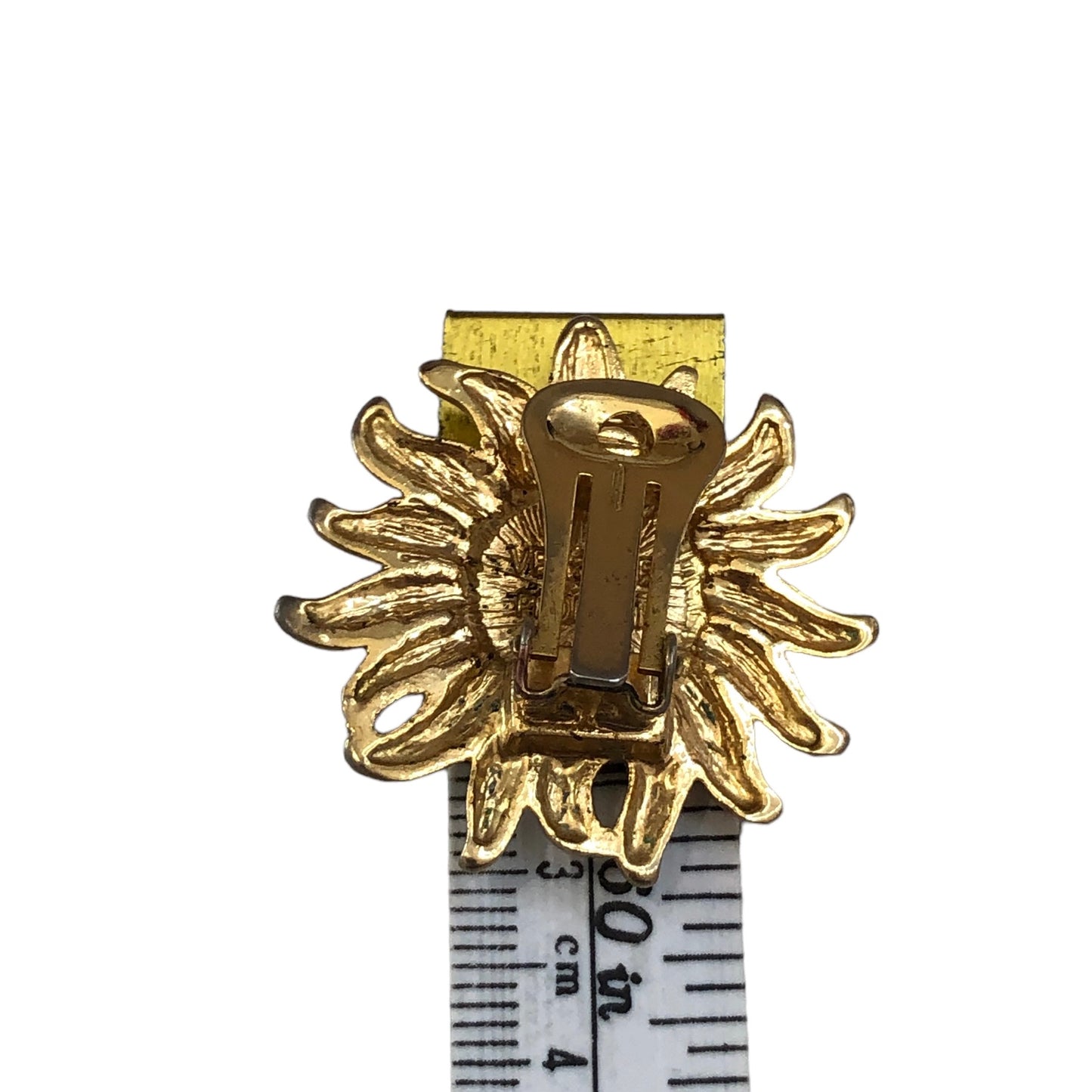 Clip earrings signed "Versace"