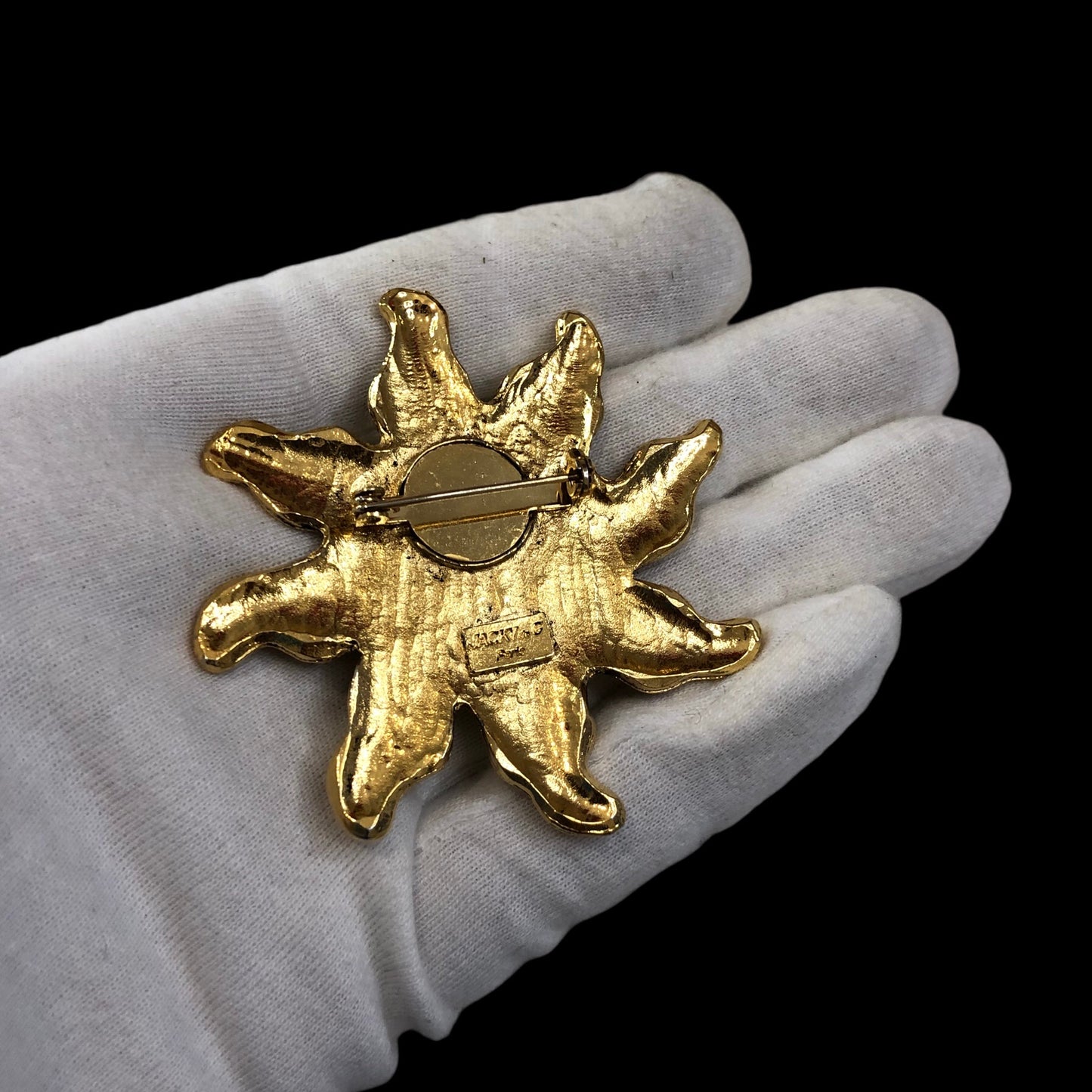 Brooch signed "Jacky de G"