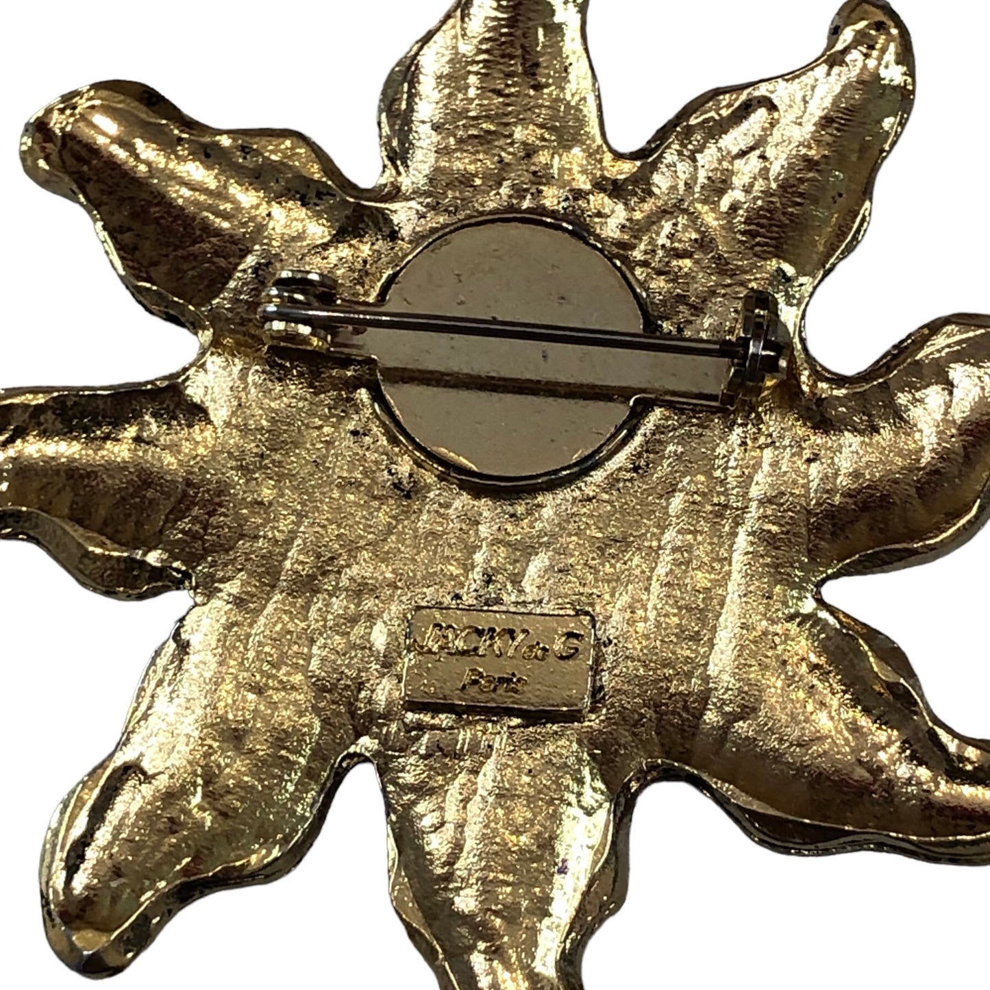 Brooch signed "Jacky de G"