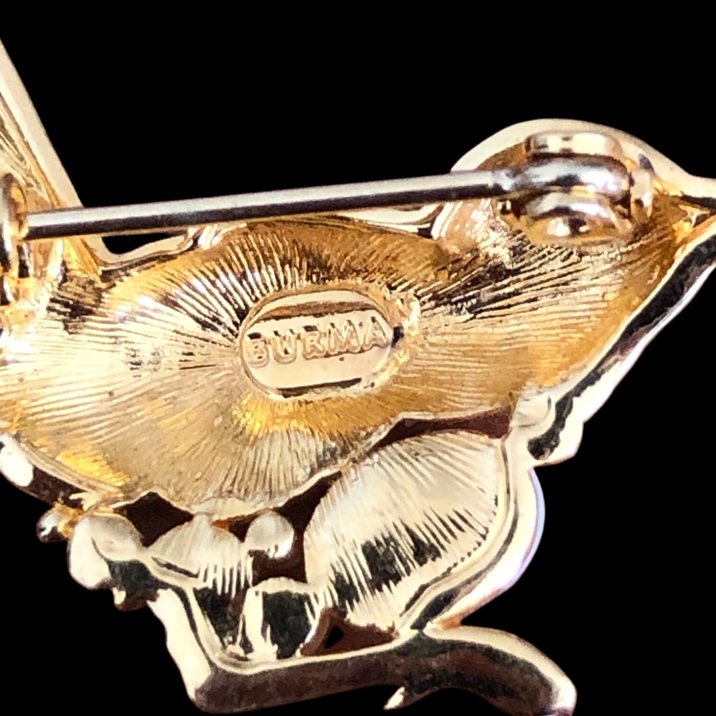 Brooch signed “Burma”