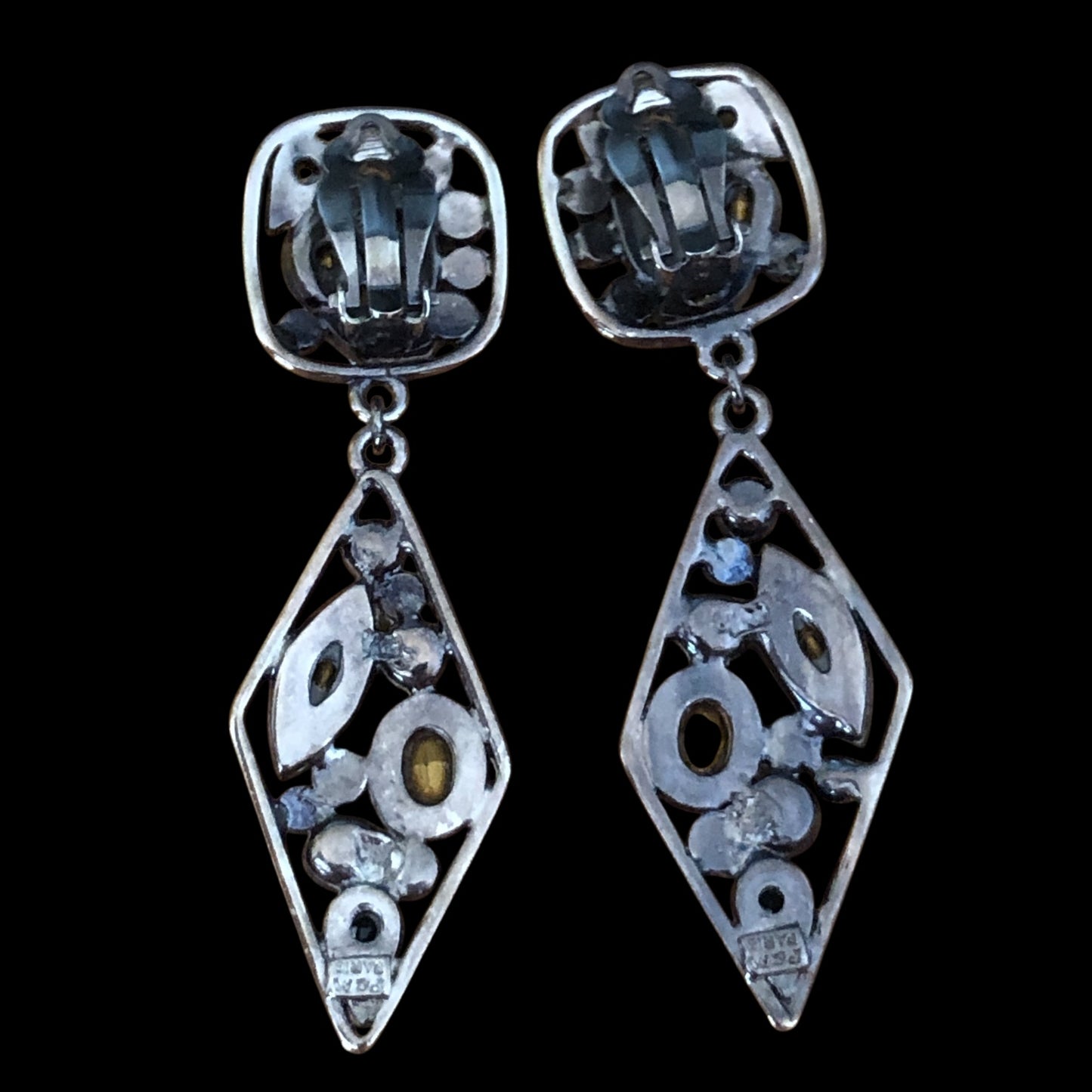 Clip earrings signed “P&M”