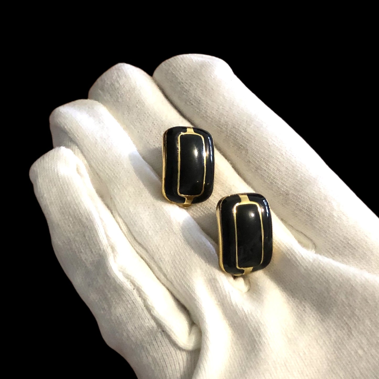 Clip earrings signed “Lanvin Paris”