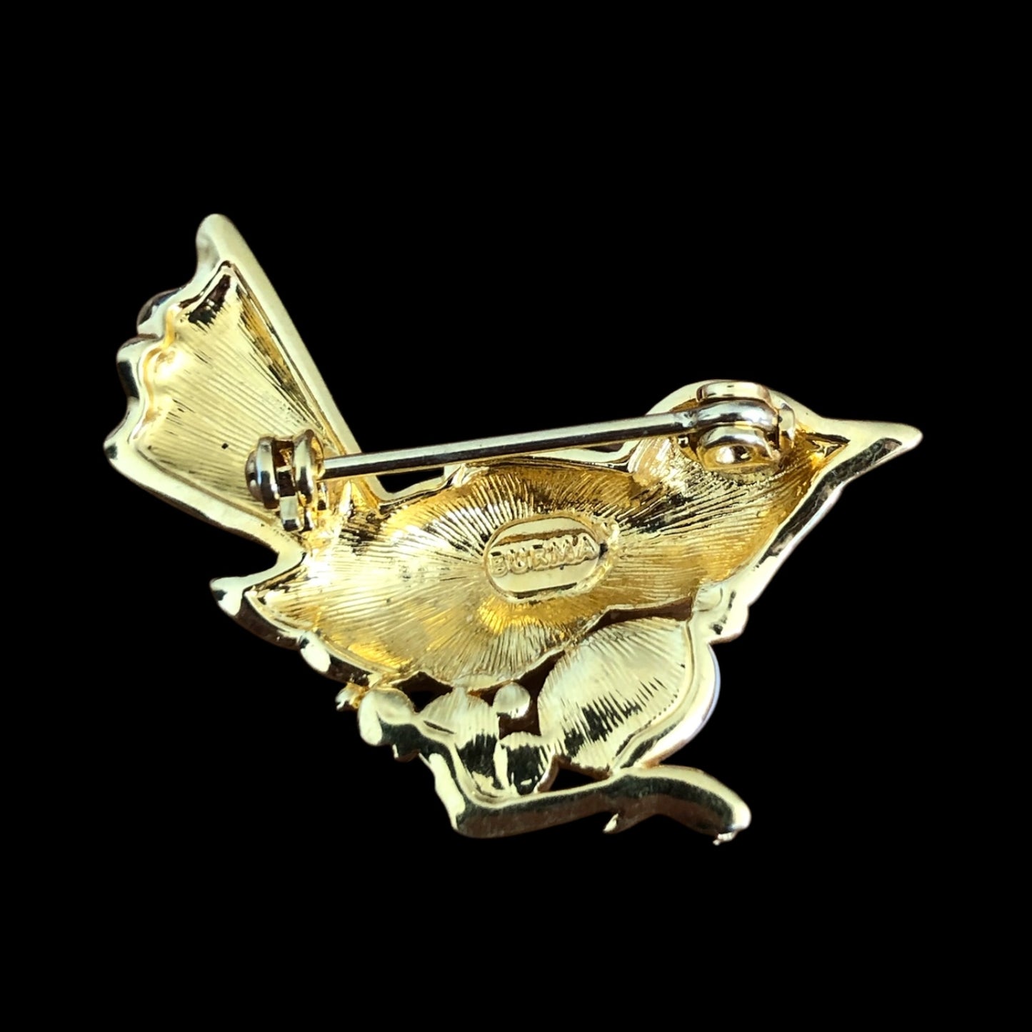 Brooch signed “Burma”