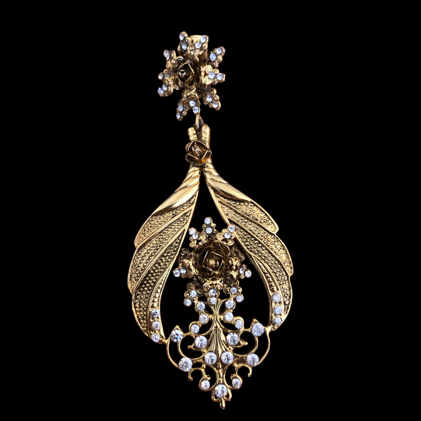 Clip earrings signed “… Venezia”