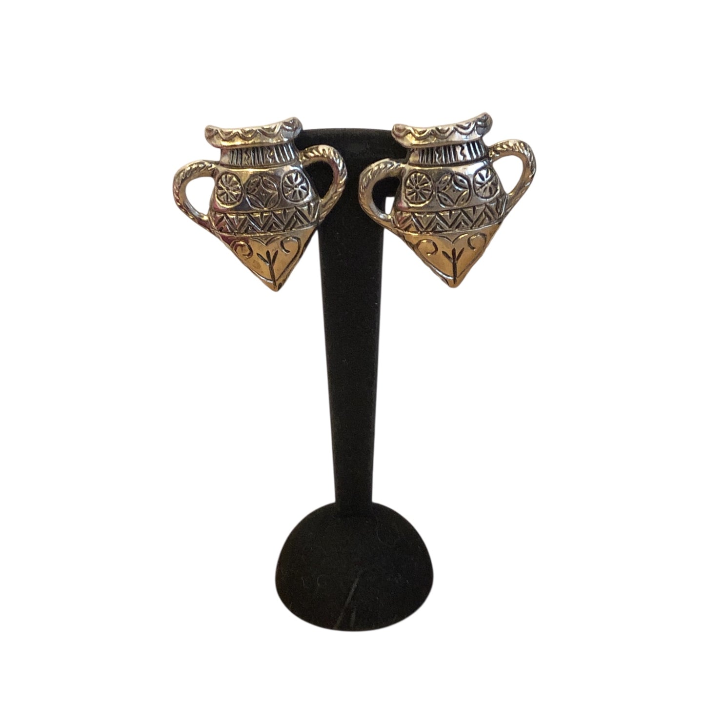 Clip earrings signed “Scherrer Paris”