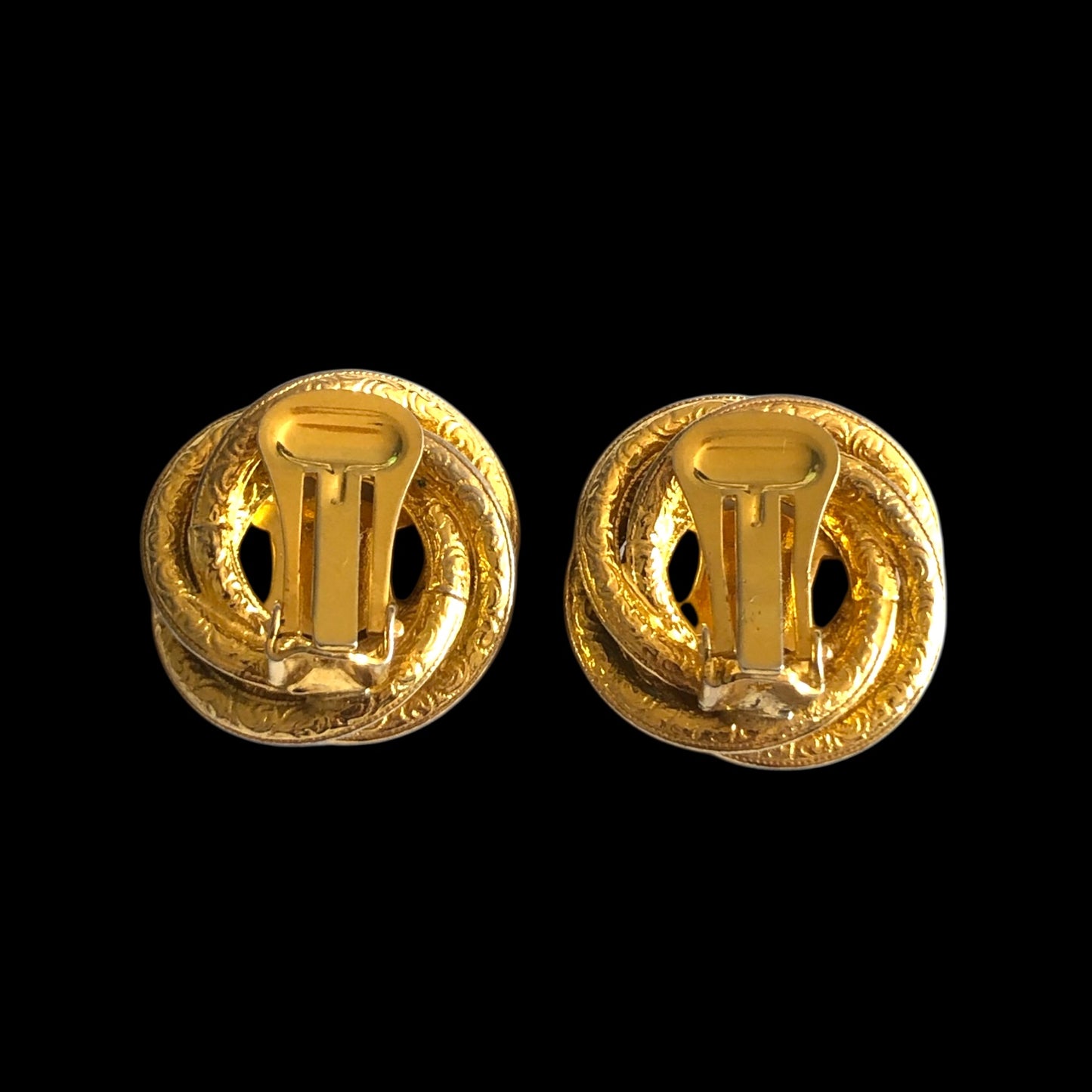 Clip earrings signed “Celine Paris”