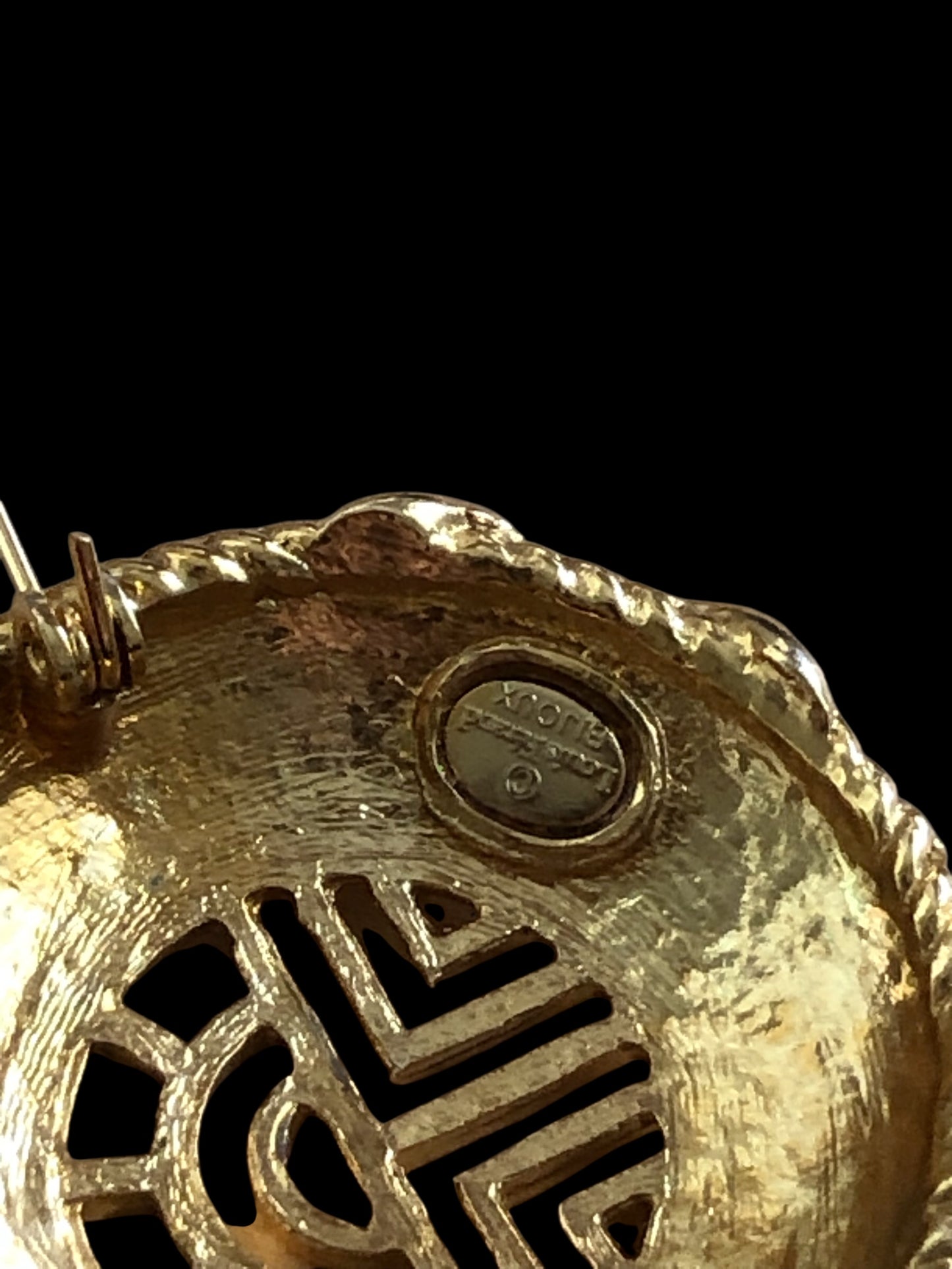 Brooch signed “Louis Feraud”