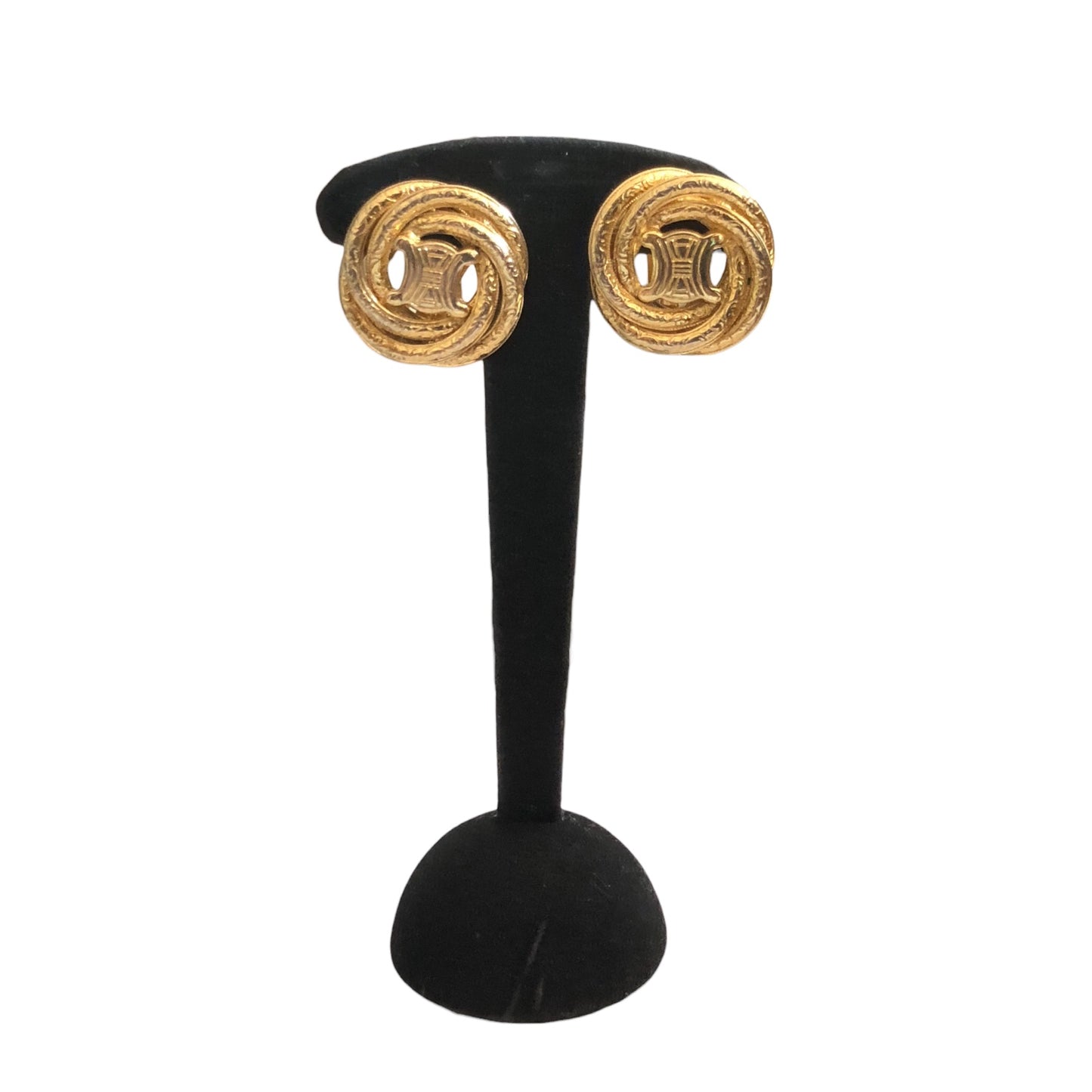 Clip earrings signed “Celine Paris”