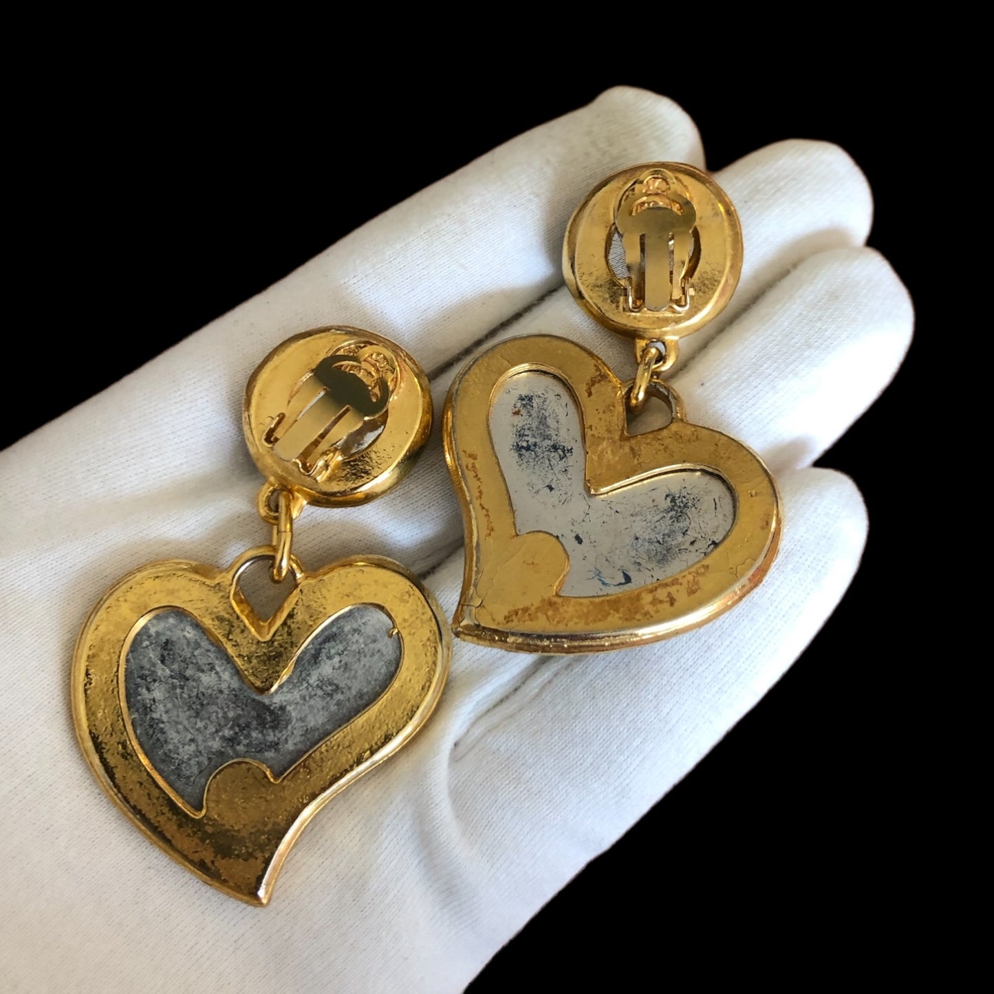 Clip earrings signed “Édouard Rambaud”