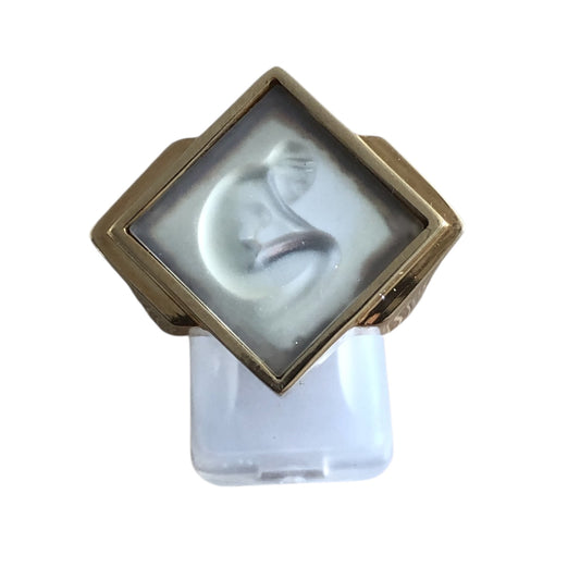 Ring signed “Lalique”