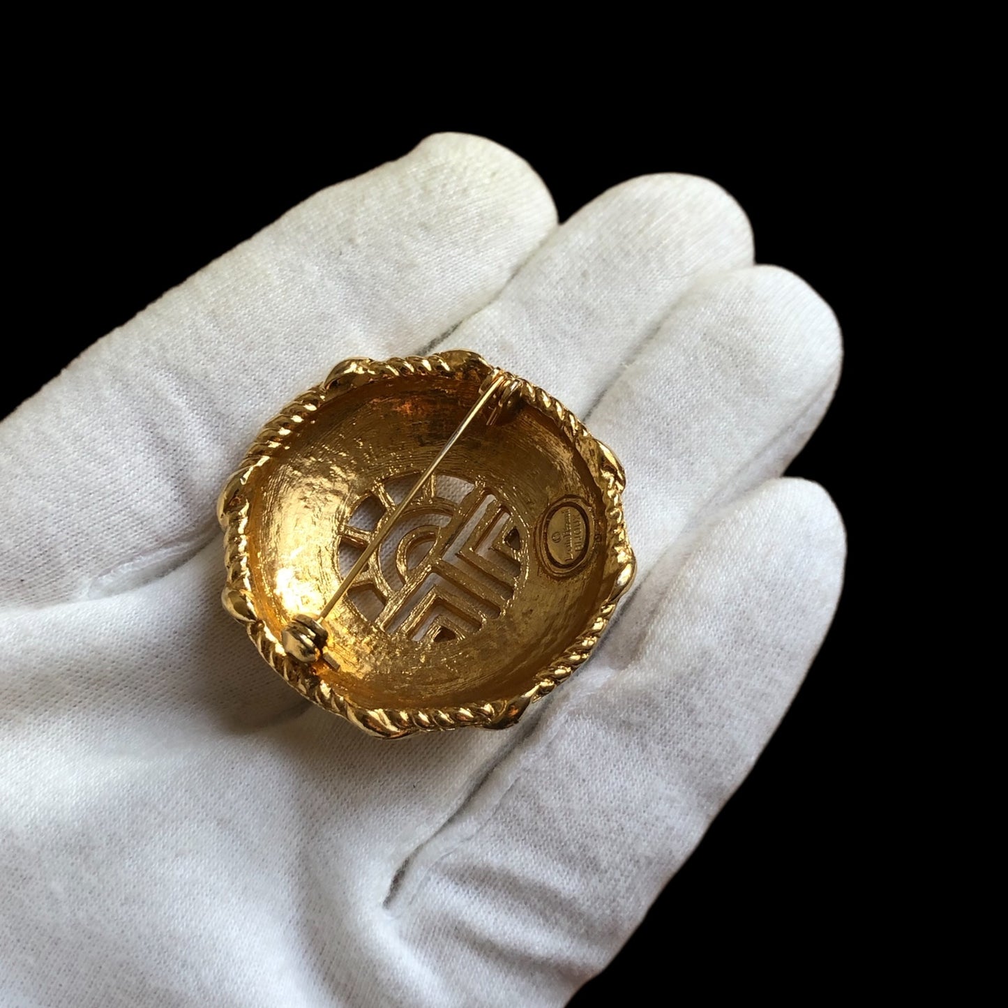 Brooch signed “Louis Feraud”