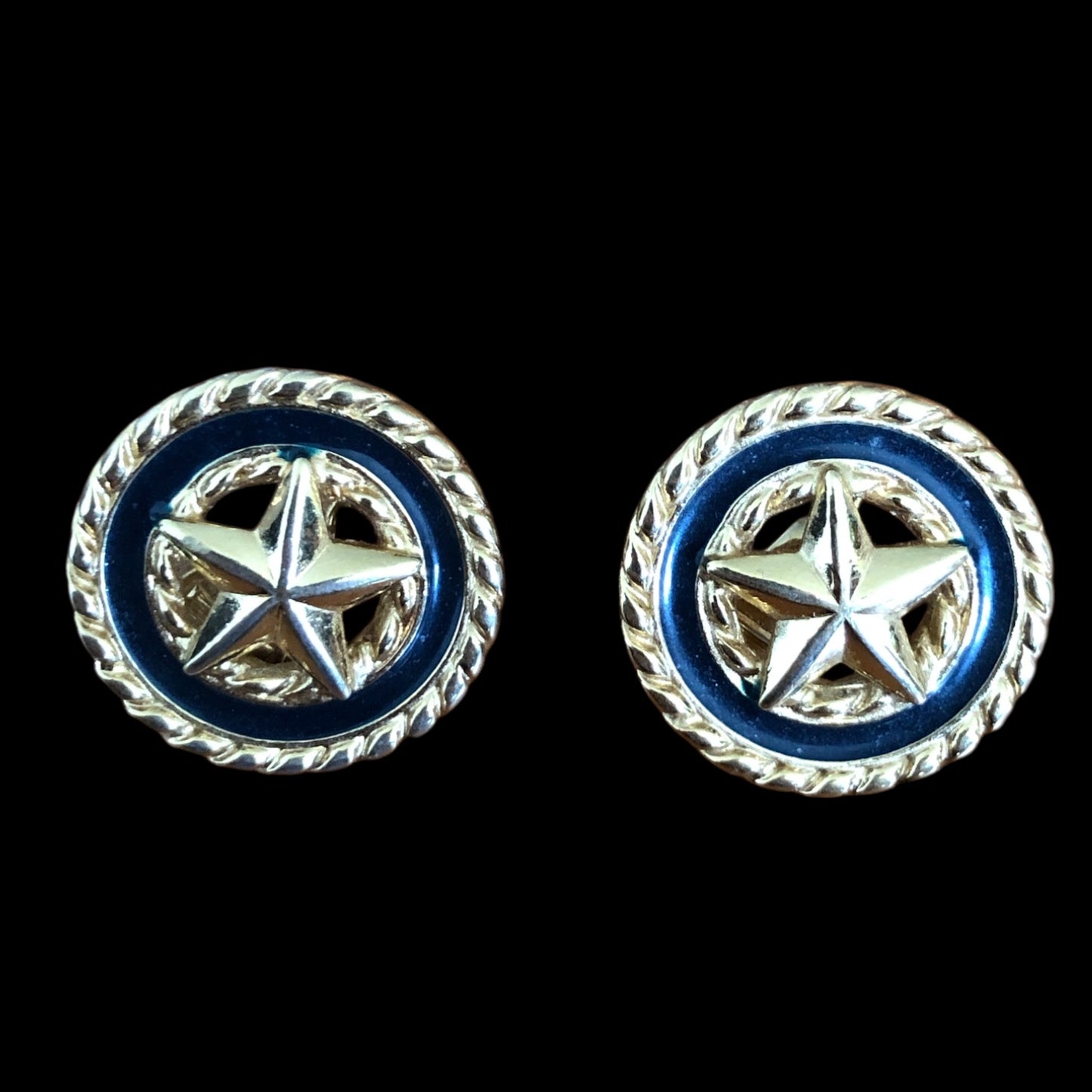 Clip earrings signed “Monet”