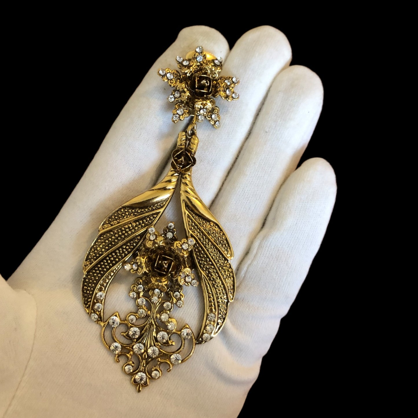 Clip earrings signed “… Venezia”