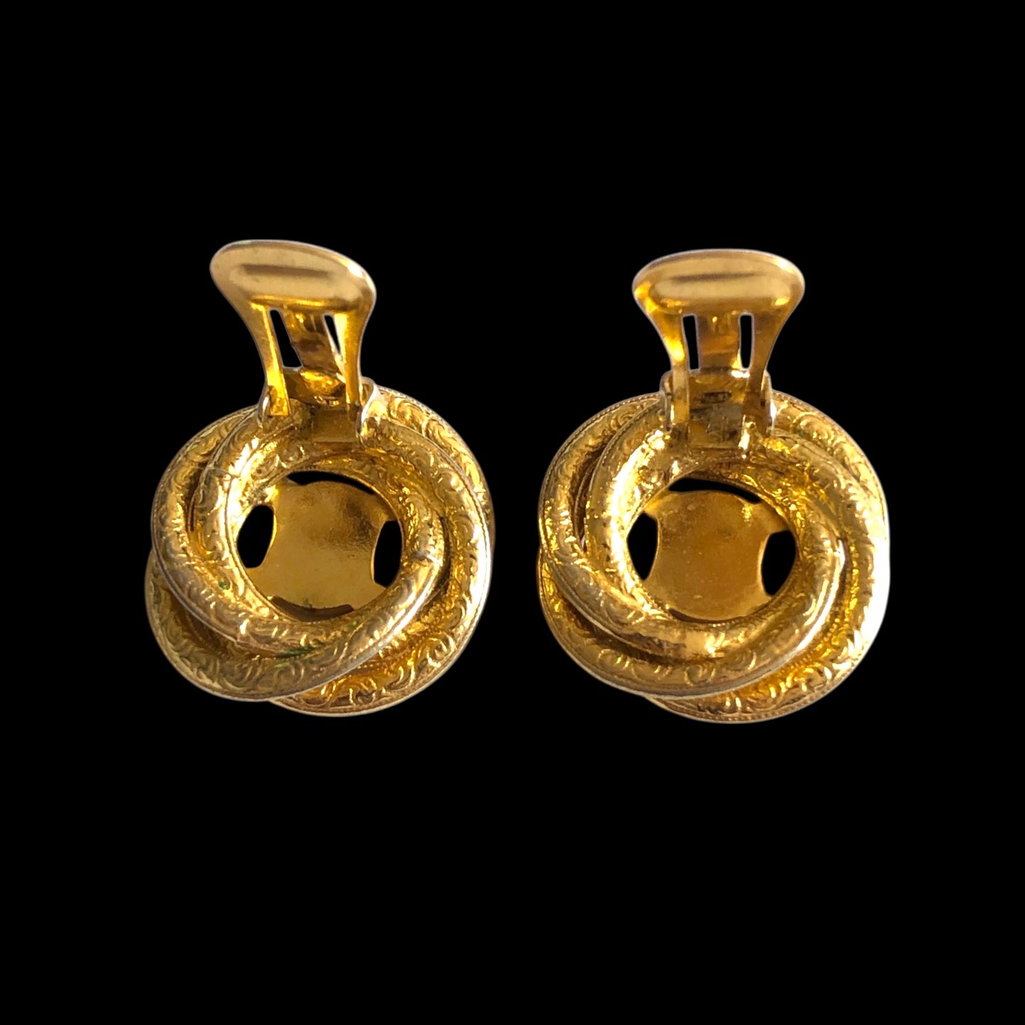 Clip earrings signed “Celine Paris”