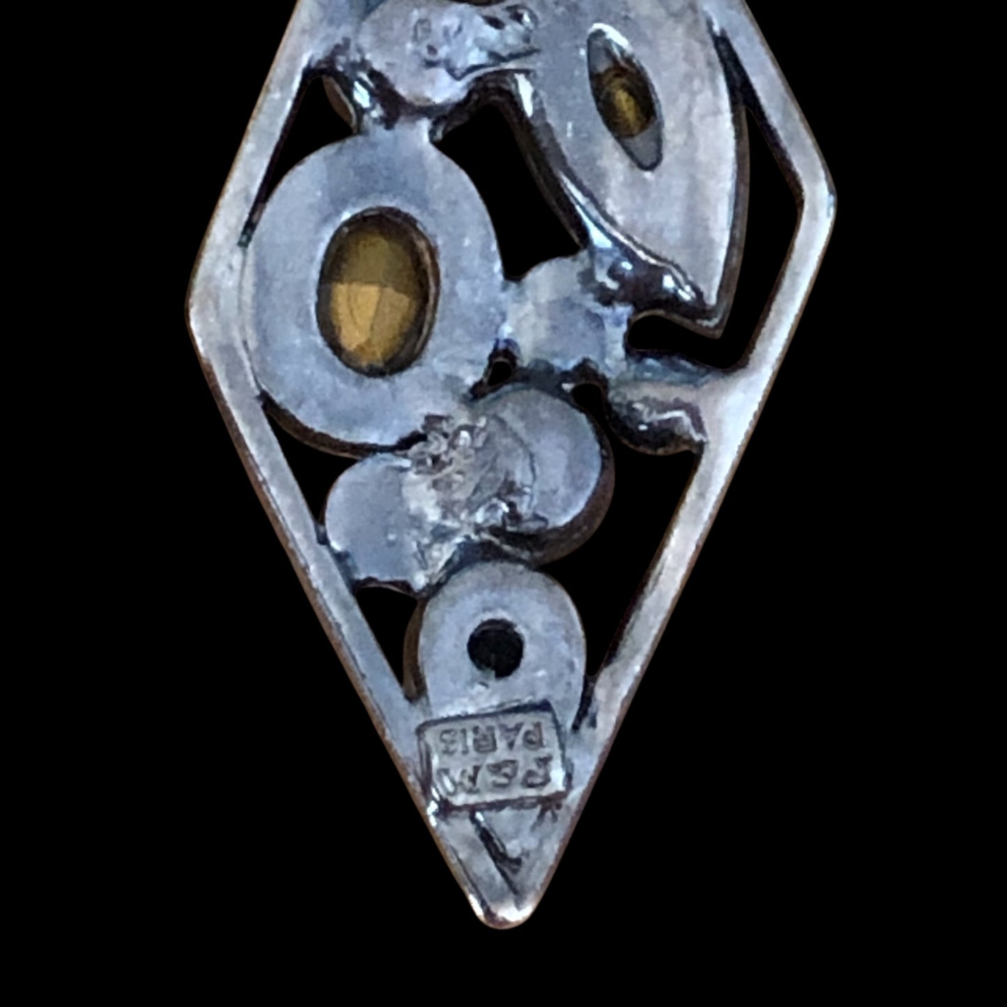 Clip earrings signed “P&M”