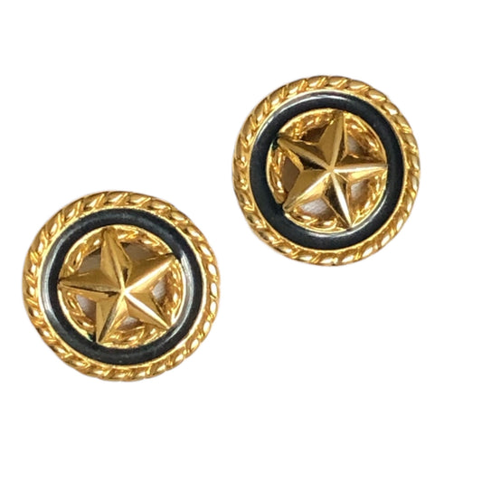 Clip earrings signed “Monet”