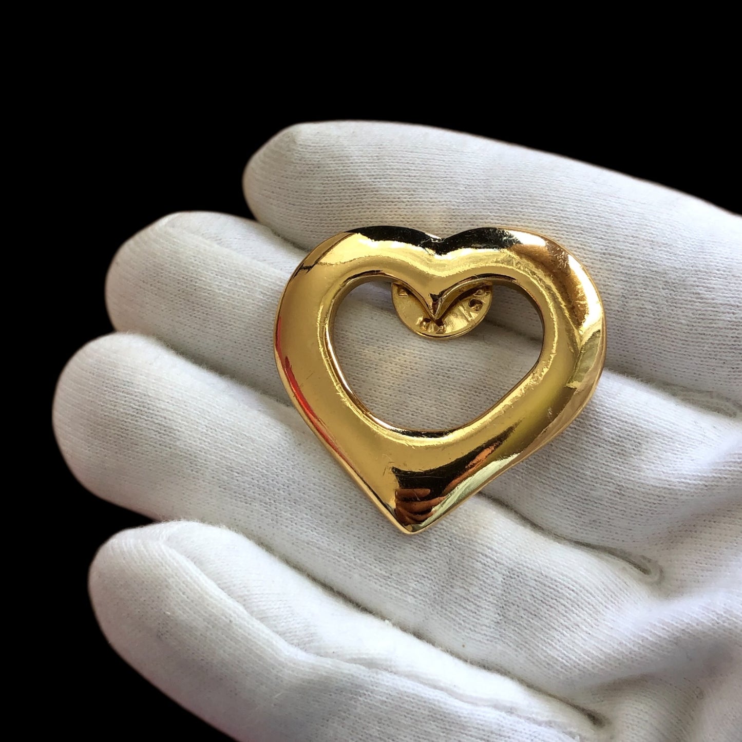Brooch signed “Yves Saint Laurent”