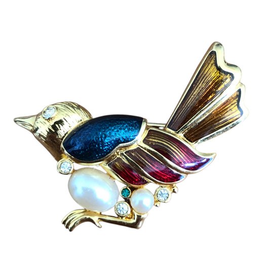Brooch signed “Burma”