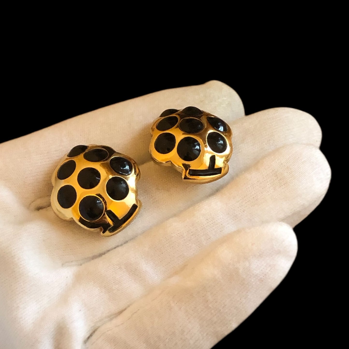 Clip earrings signed “Lanvin Paris”