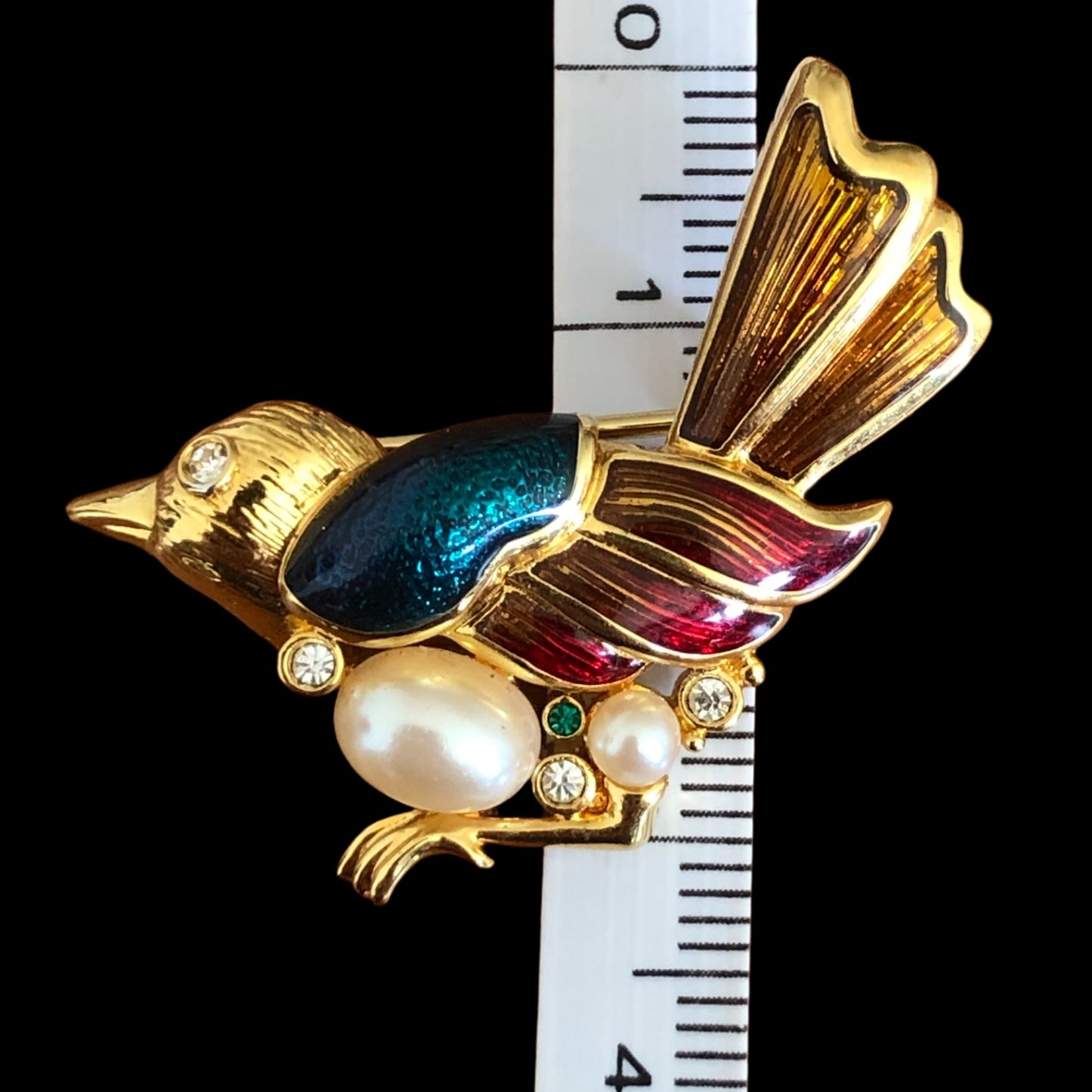Brooch signed “Burma”