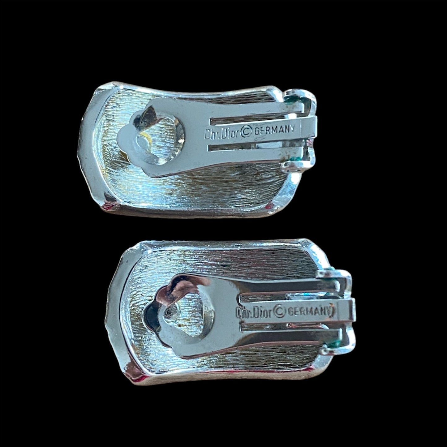Clip earring signed “Christian Dior”