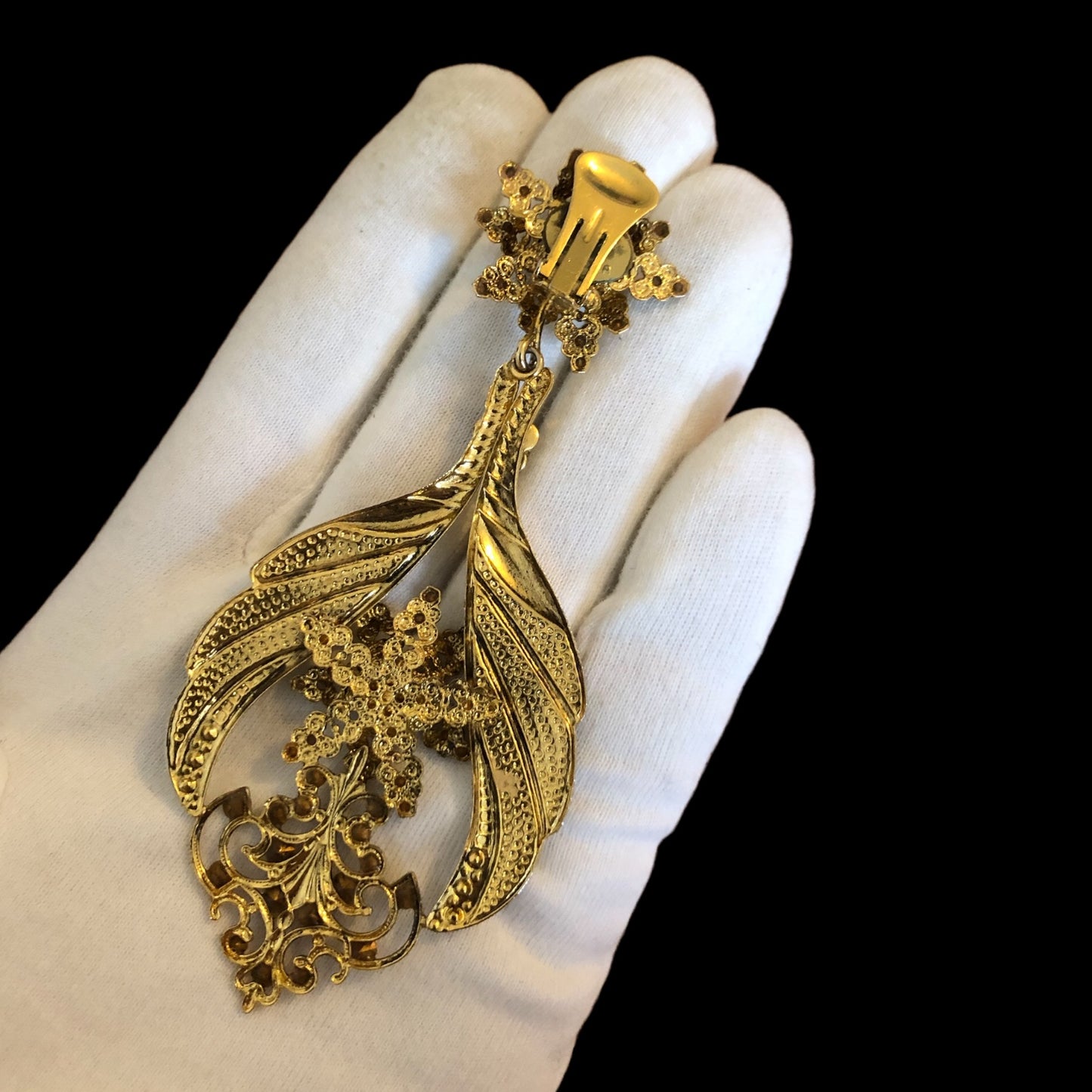 Clip earrings signed “… Venezia”