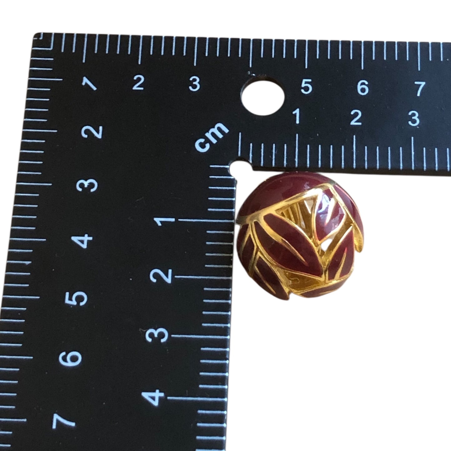 Clip earrings signed “Balenciaga”