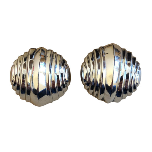 Clip earrings signed “Scherrer Paris”