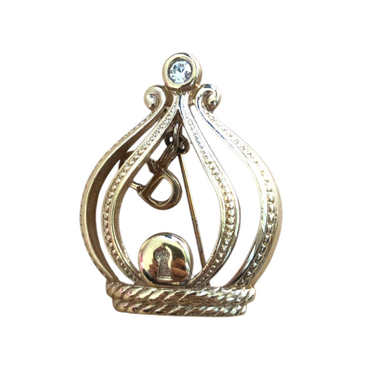 Brooch signed “Christian Dior”
