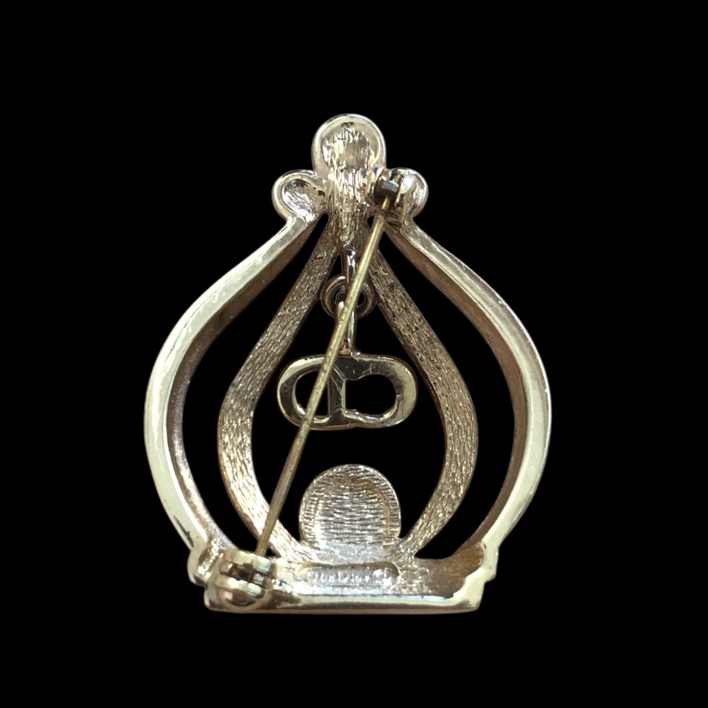Brooch signed “Christian Dior”